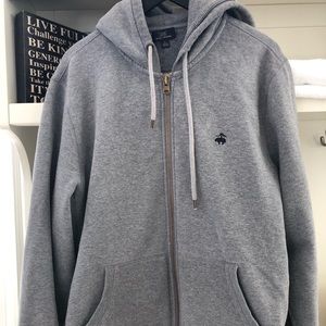 Brooks Brothers Zip hoodie. Thick and so soft.